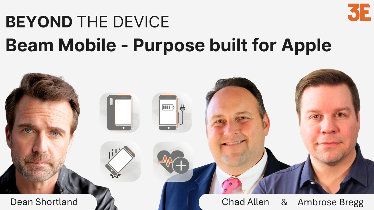 Purpose built for Apple cases from Beam Mobile
