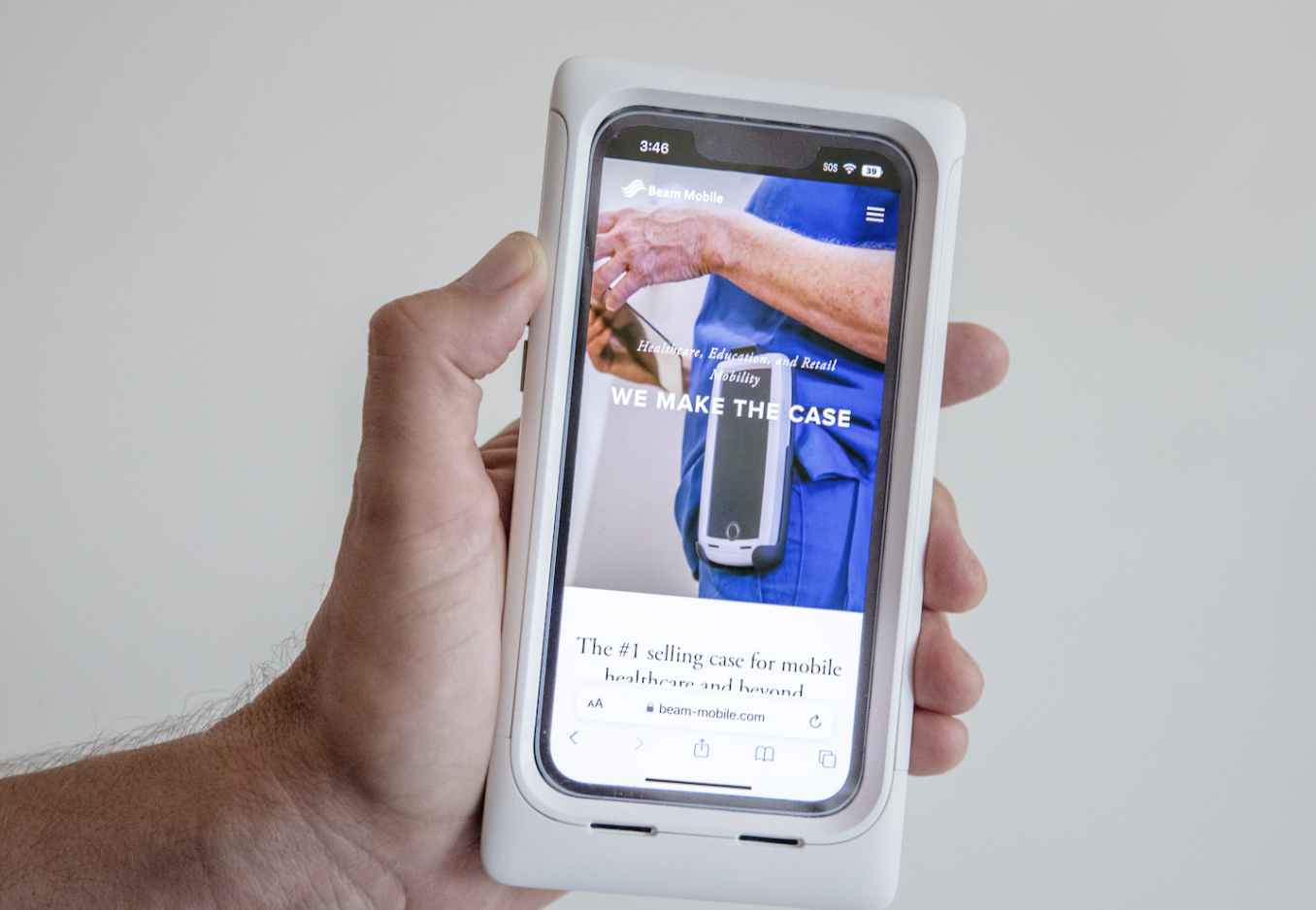 3Eye Technologies Announces Strategic Partnership with Beam Mobile to Deliver Durable, Healthcare-Ready Mobile Device Cases